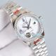 Swiss Clone Rolex Datejust 28mm Watch White Marble Dial Diamond Bezel (2)_th.jpg